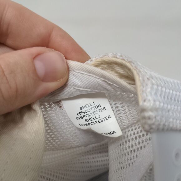 KW Snapback Mesh Back Trucker Hat Gray One Size Embroidered Richardson - Picture 10 of 10